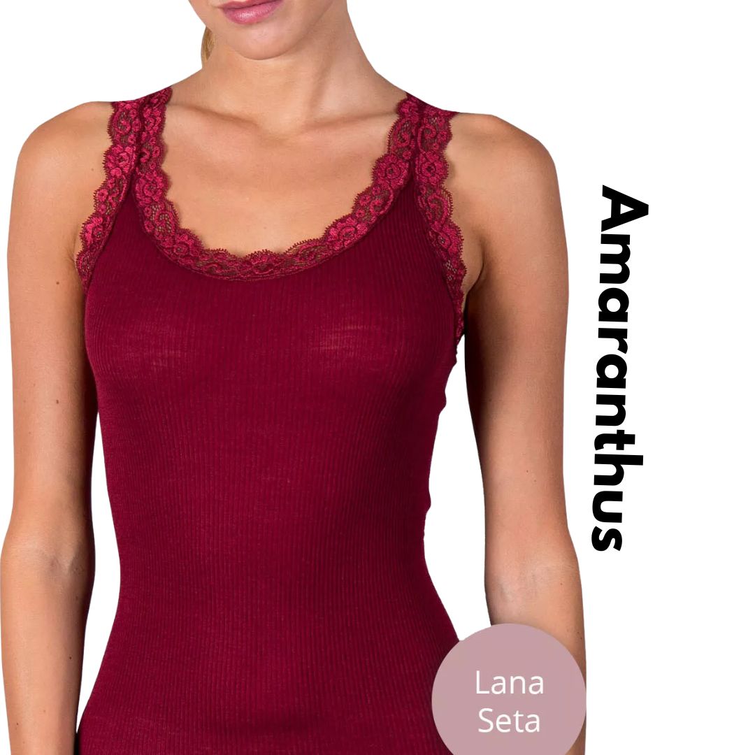 CANOTTE LANA E SETA PIZZO