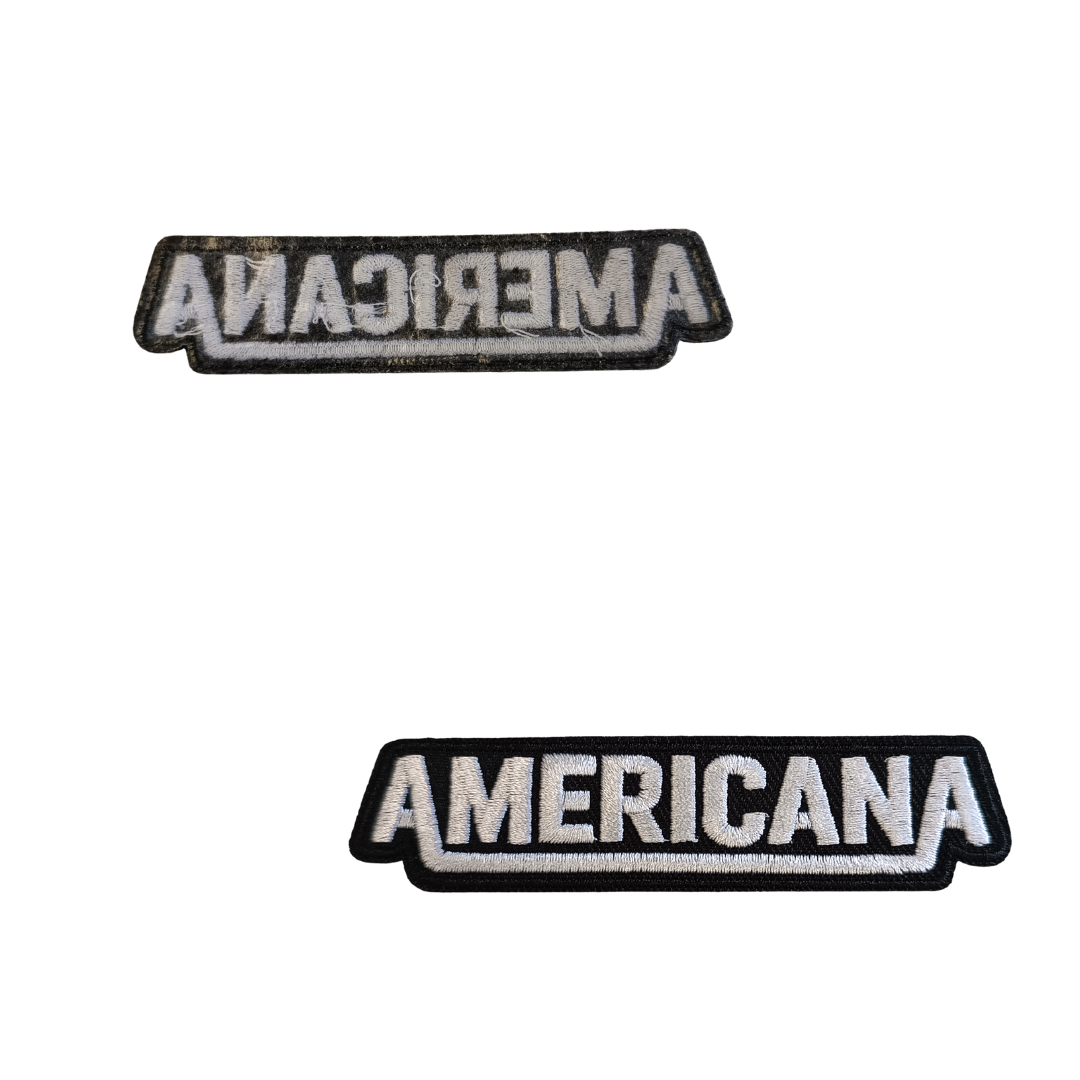 TOPPA RICAMATA TERMOADESIVA "AMERICANA"
