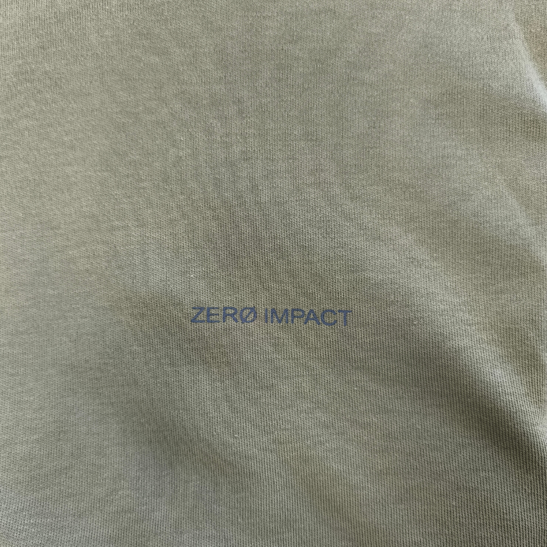 Pigiama Uomo Linea "Zero Impact" Taglia Comfort – Maglia Salvia e Pantalone Effetto Jeans