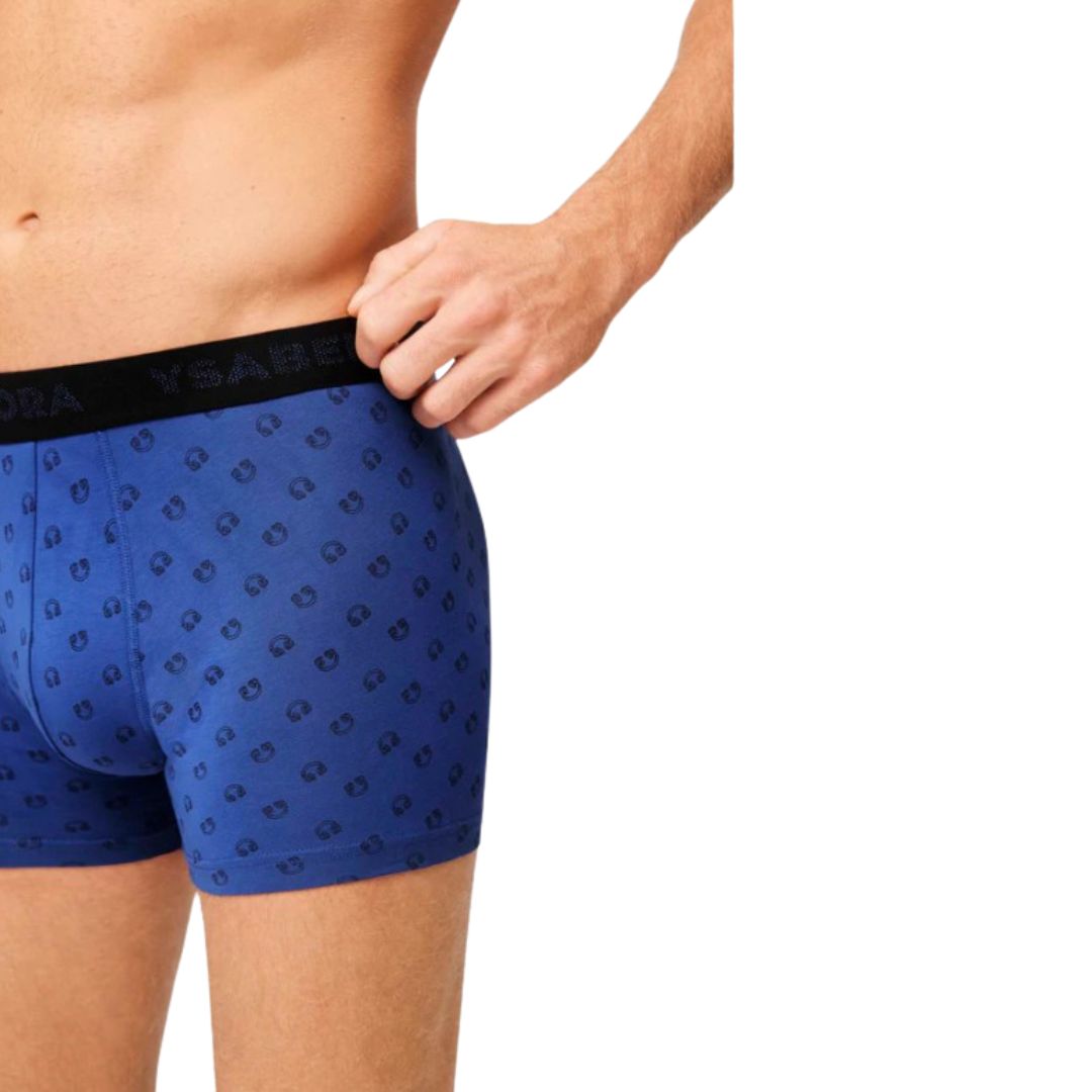Boxer BI-PACK Uomo in cotone fantasia cassette e cuffie