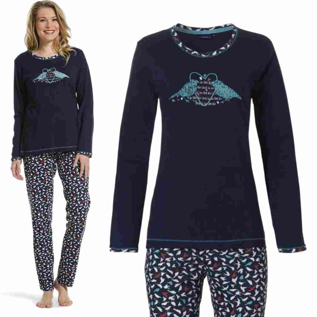 Pigiama donna cotone organico