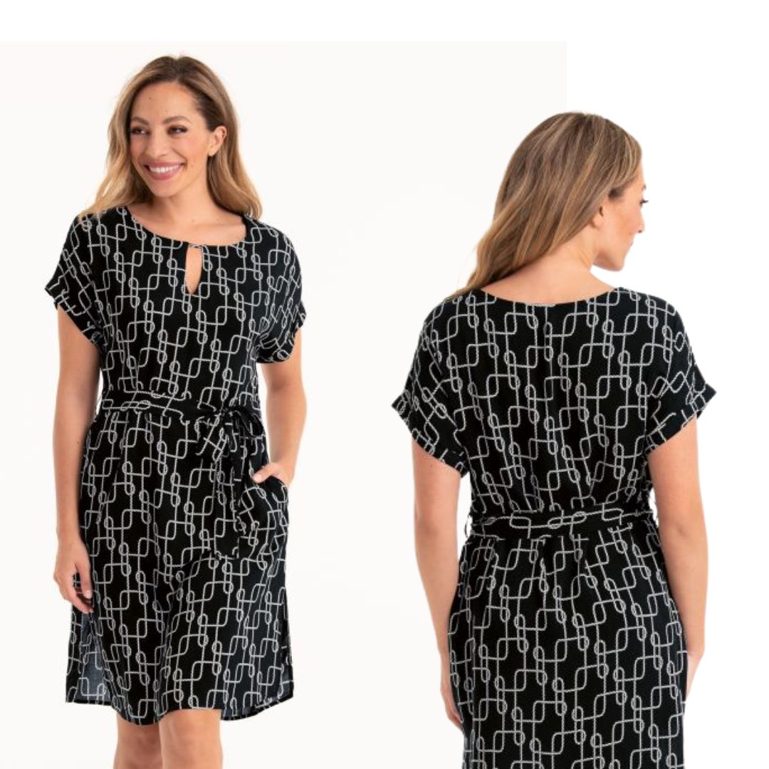 Vestito style parma anita m/m con tasche laterali