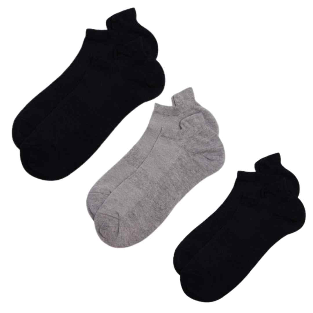 3 calze sport 36/41 sport traspiranti