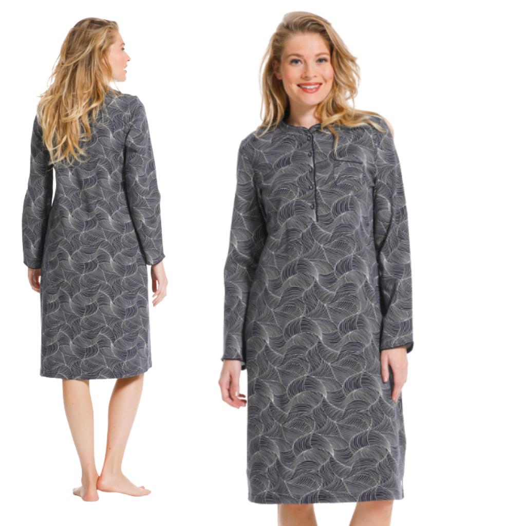 Camicia da notte m/l pastunette  FANTASIA