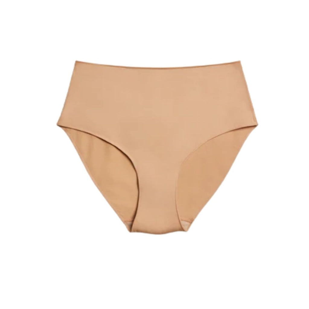 Slip Maxi Donna a vita alta in cotone con tassello in spugna