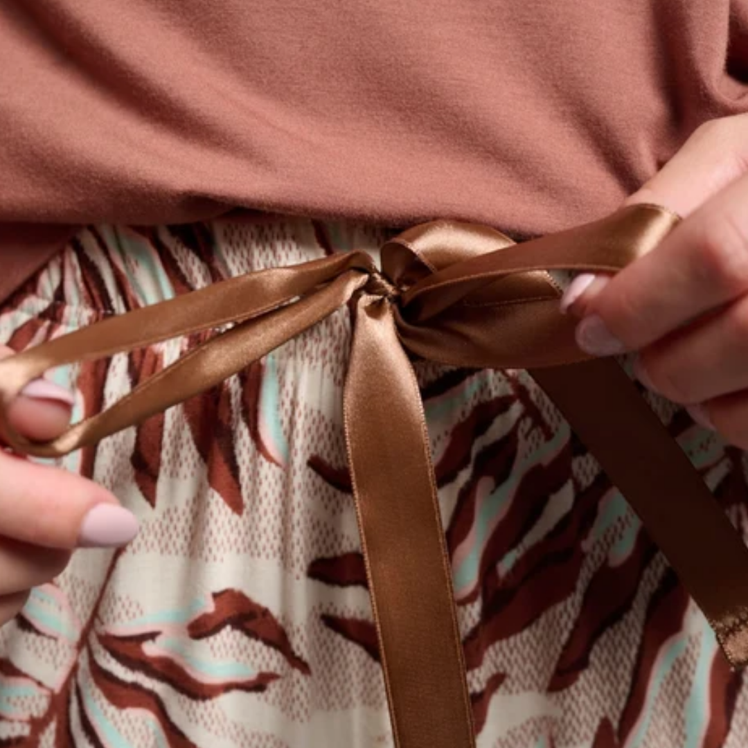 Pigiama Donna in Viscosa Elasticizzata "Safari Chic"