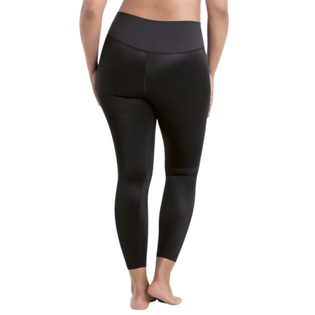 Leggings massaggiante Sport Donna con fascia alta avvolgente