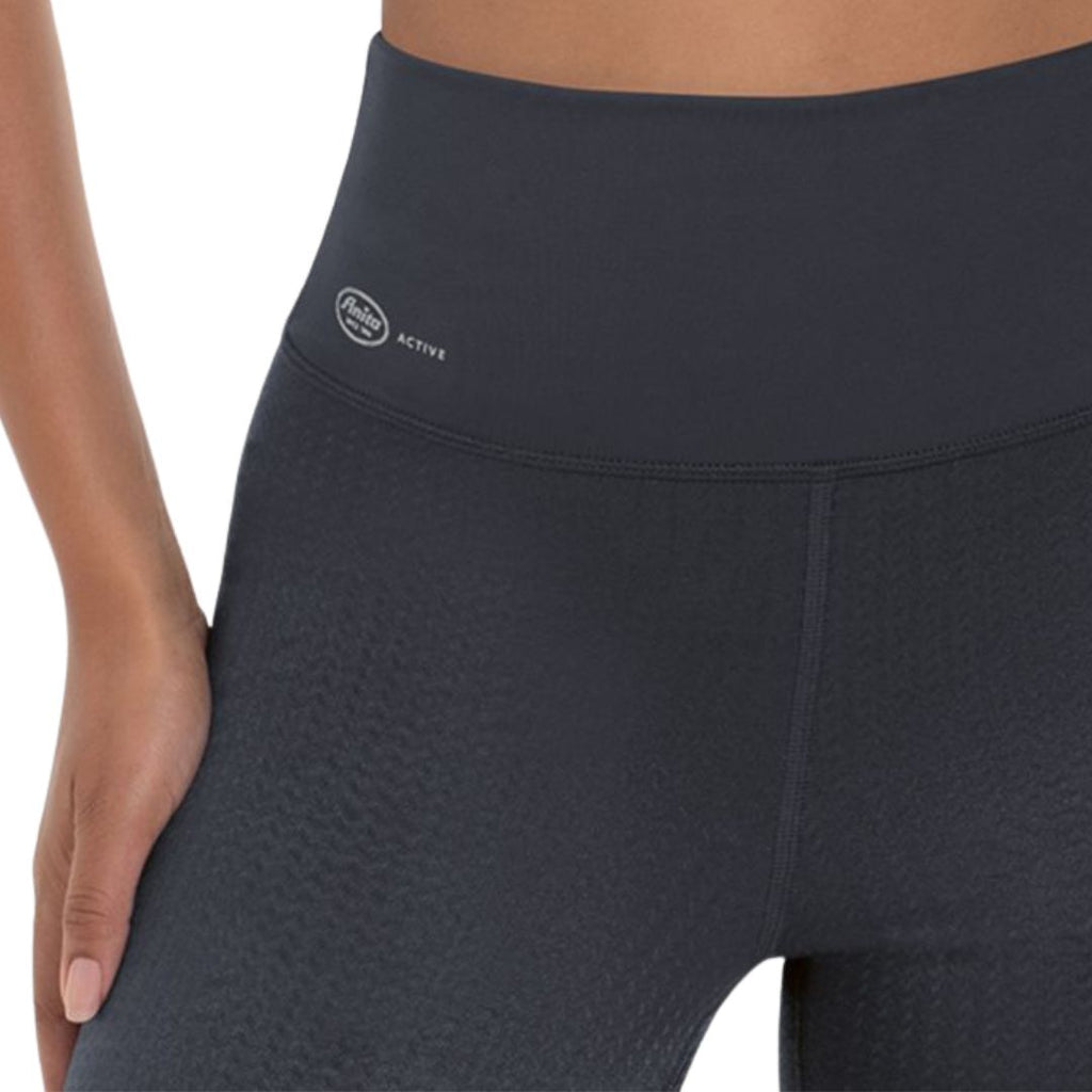 Leggings massaggiante Sport Donna con fascia alta avvolgente