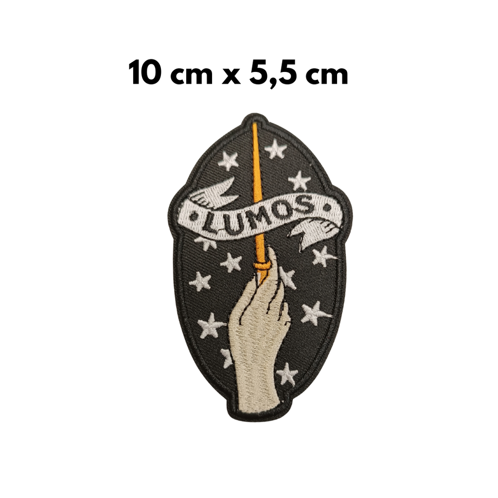 TOPPA RICAMATA TERMOADESIVA "LUMOS"
