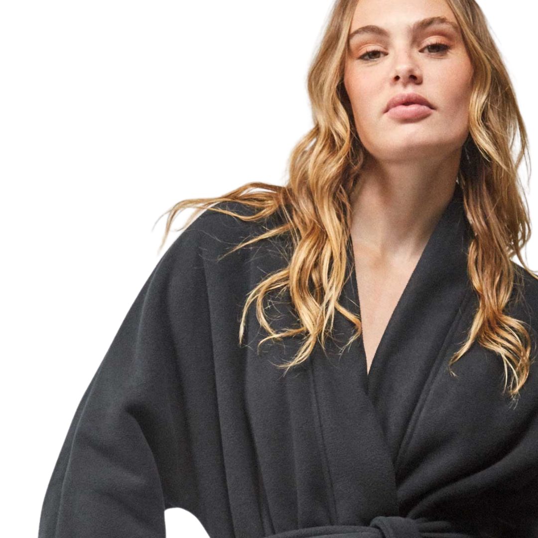GIACCA KIMONO IN PILE EFFETTO PELLICCIA