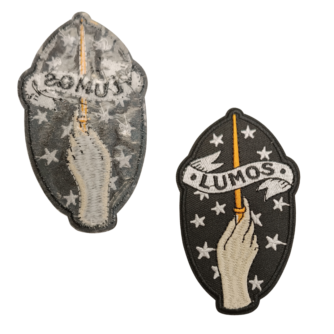 TOPPA RICAMATA TERMOADESIVA "LUMOS"