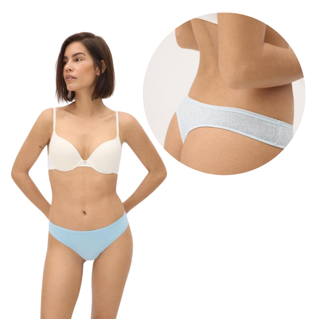 TANGA BI-PACK  GIALLO - ROSA - CELESTE