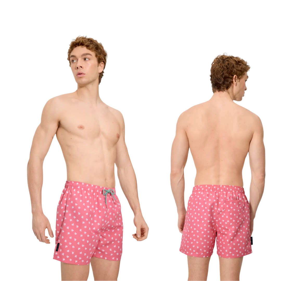 COSTUME MARE UOMO CON DISEGNI POLPO