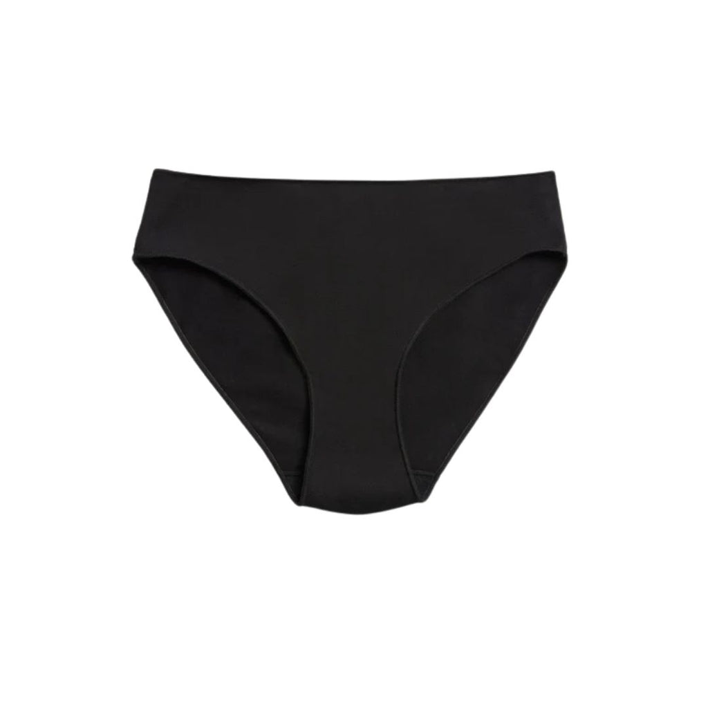Slip Donna midi in cotone con tassello in spugna