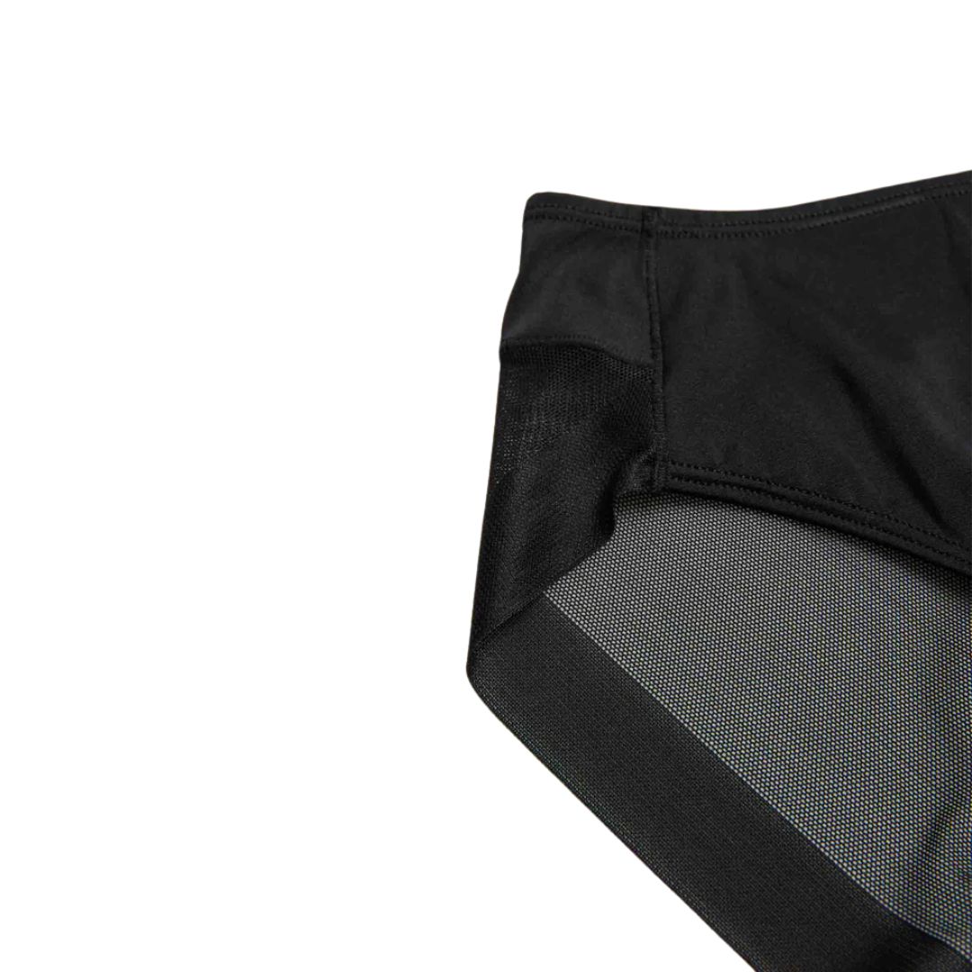 Slip donna midi invisibile con trasparenza in tulle