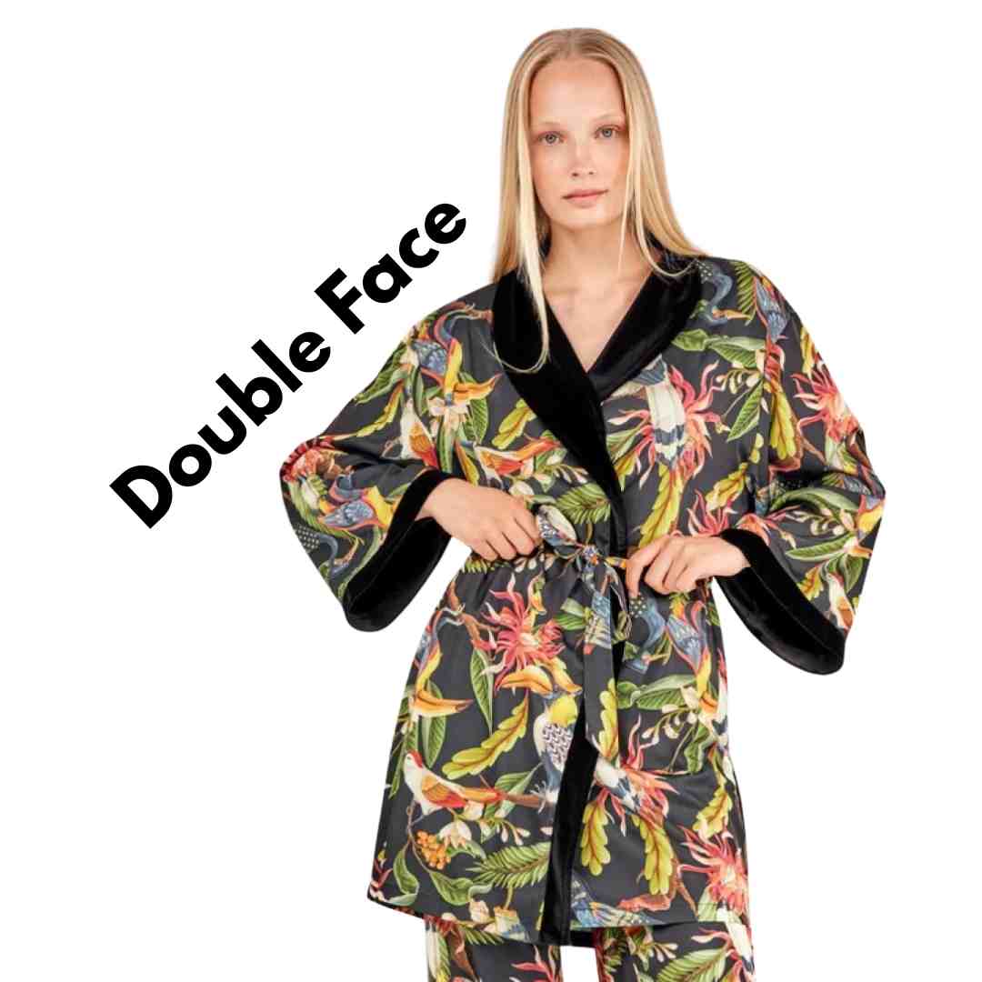 Vestaglia  kimono Double Face