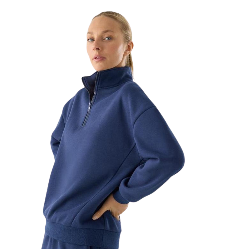 Tuta Coordinata Utility Comfort – Felpa Mezza Zip e Pantalone Cargo