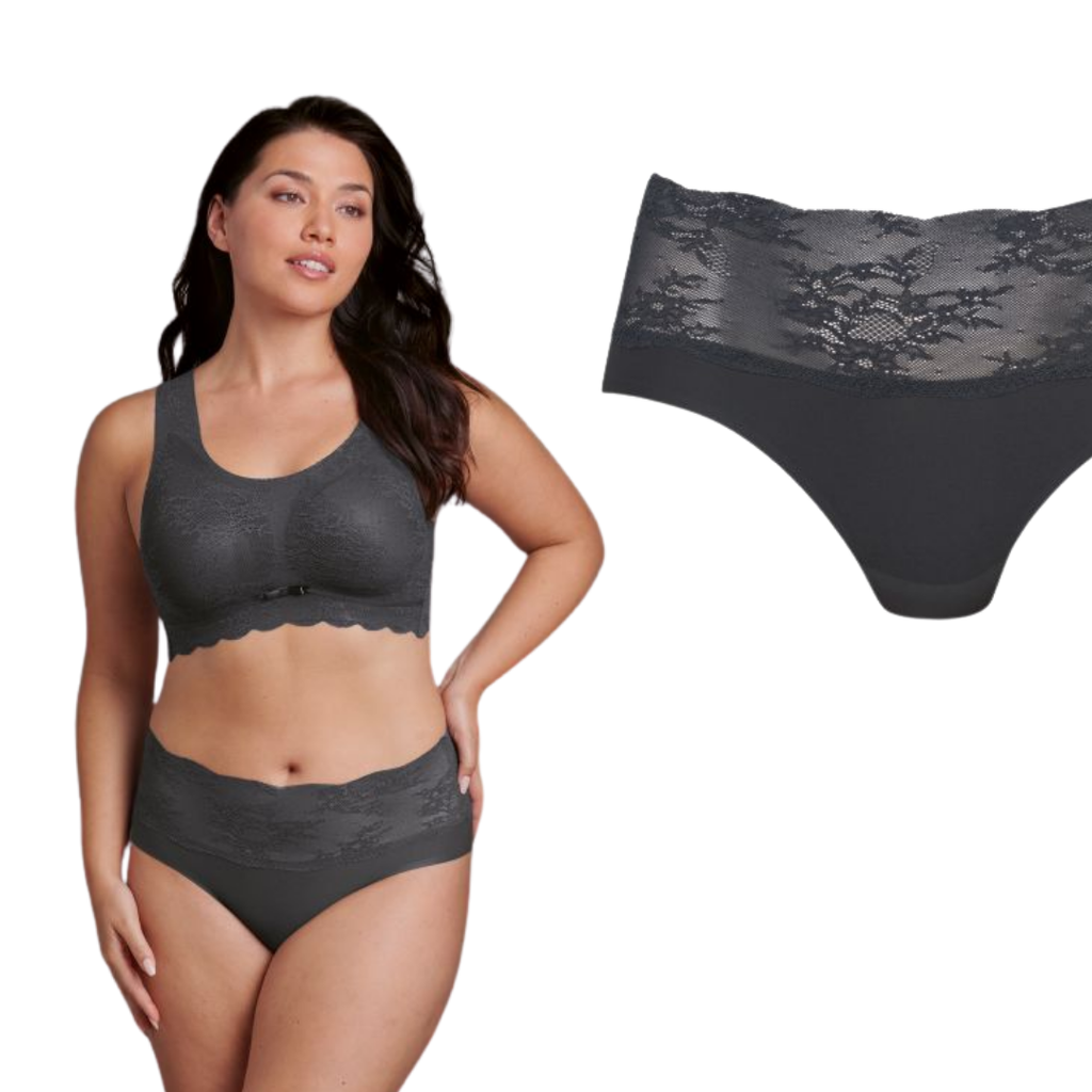Slip Essentials Anita con pizzo cuciture termosaldate invisibili