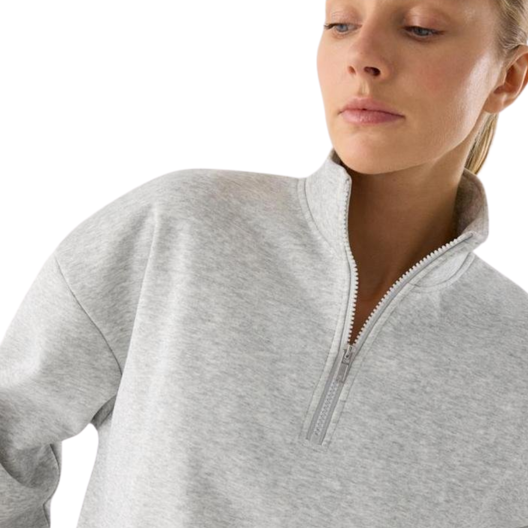 Tuta Coordinata Utility Comfort – Felpa Mezza Zip e Pantalone Cargo