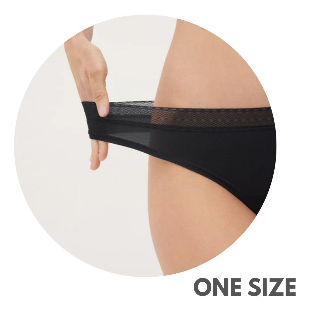 Perizoma Tanga senza cuciture con pizzo misura unica