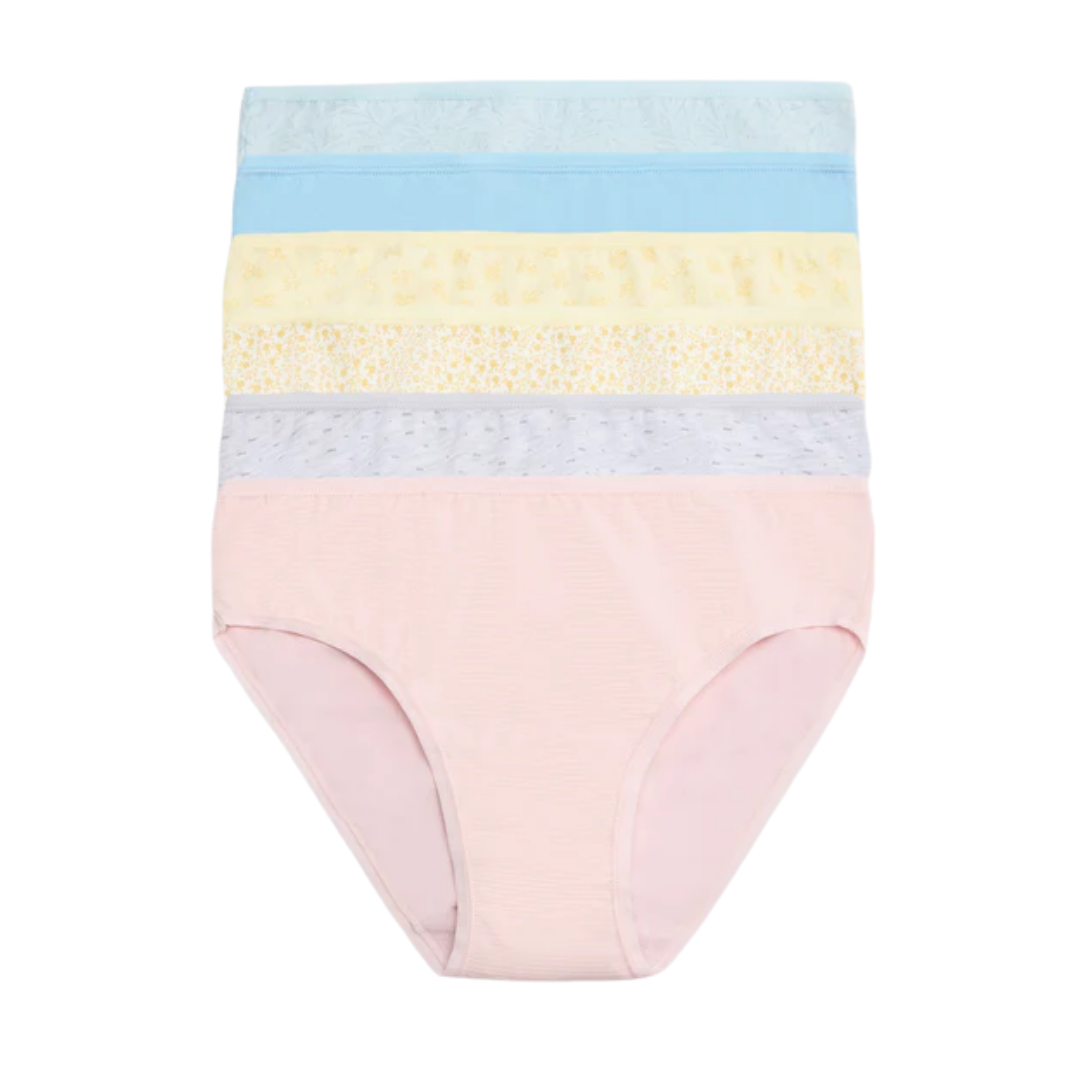 SLIP MIDI BI-PACK  GIALLO - CELESTE - ROSA