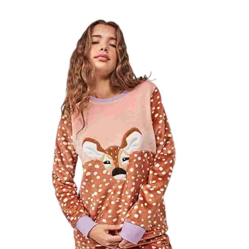 Pigiama invernale cerbiatto Bambi