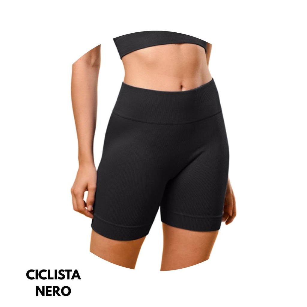 Pantaloncino Ciclista microfibra a costine