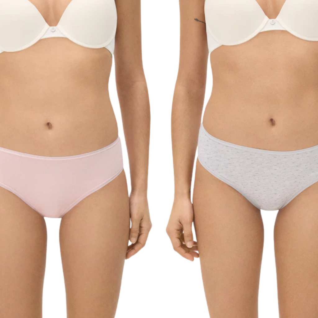 SLIP MIDI BI-PACK  GIALLO - CELESTE - ROSA