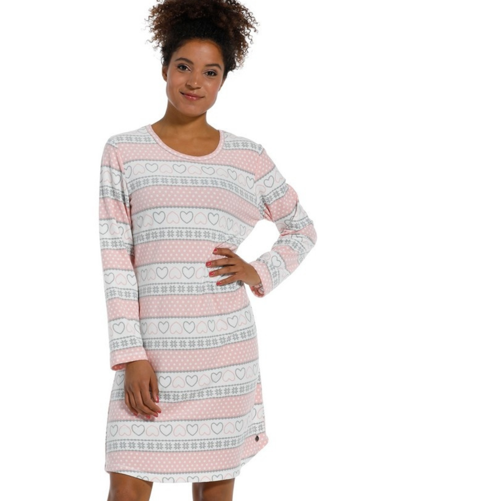 CAMICIA DA NOTTE M/L  DONNA