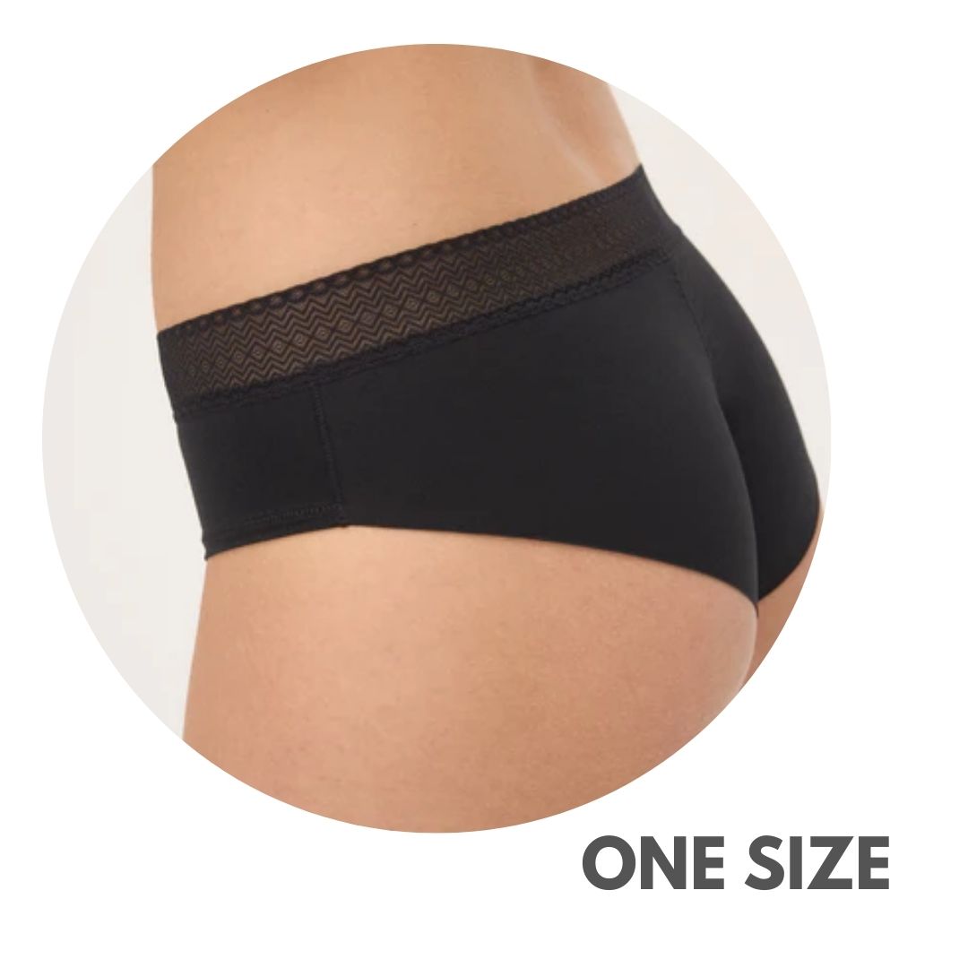 SLIP SHORTY con pizzo stile brasiliano misura unica