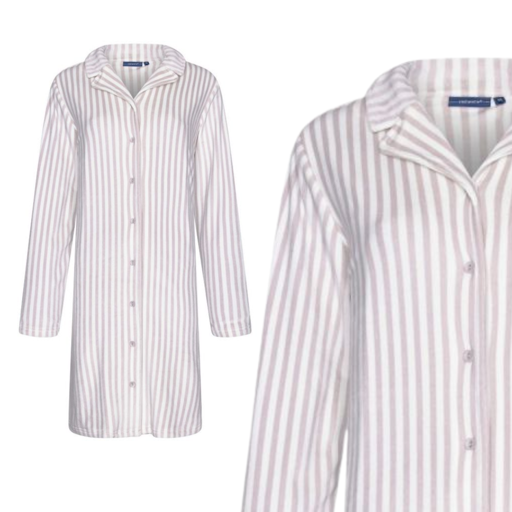 Camicia da notte pastunette donna m/l aperto