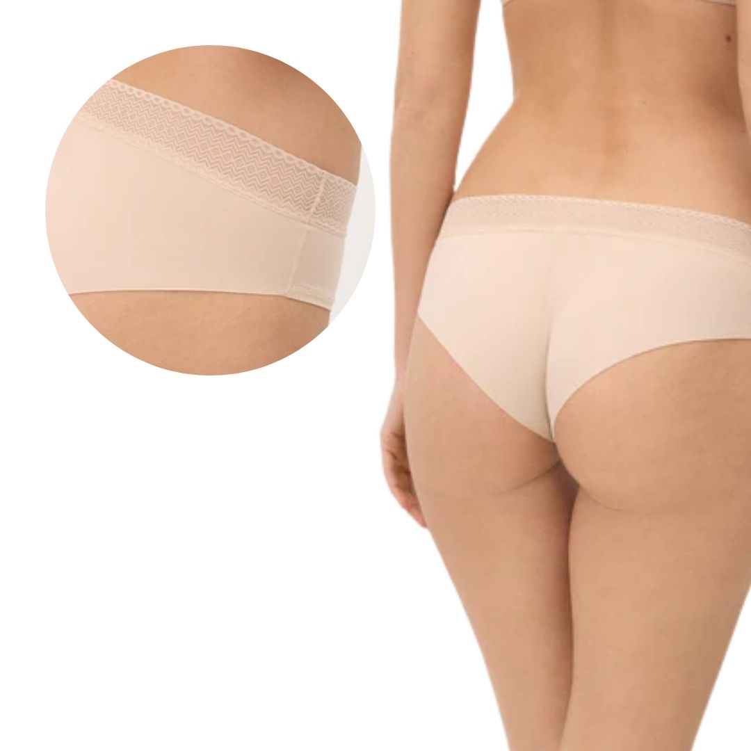 SLIP SHORTY con pizzo stile brasiliano misura unica