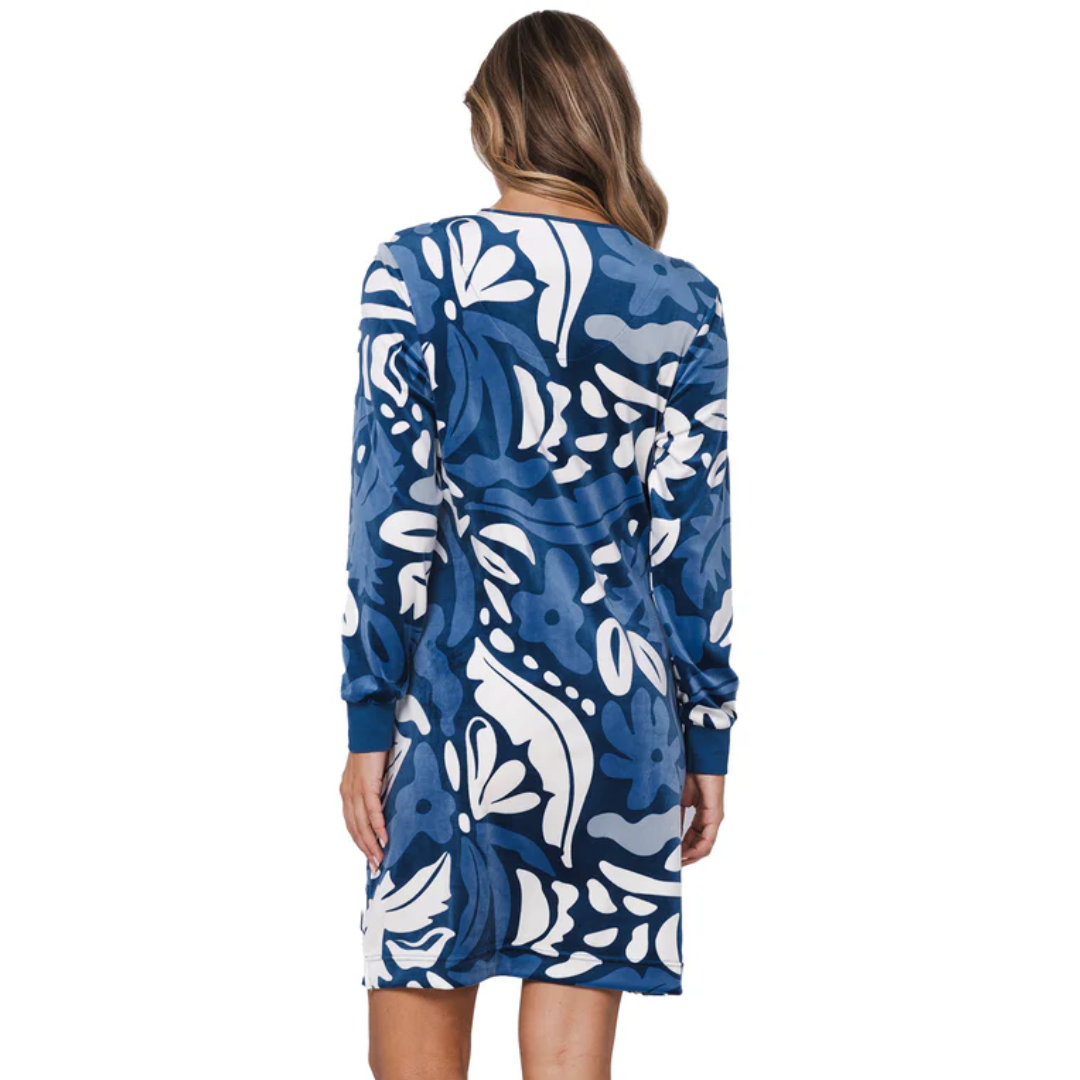 CAMICIA DA NOTTE  M/L CINIGLIA