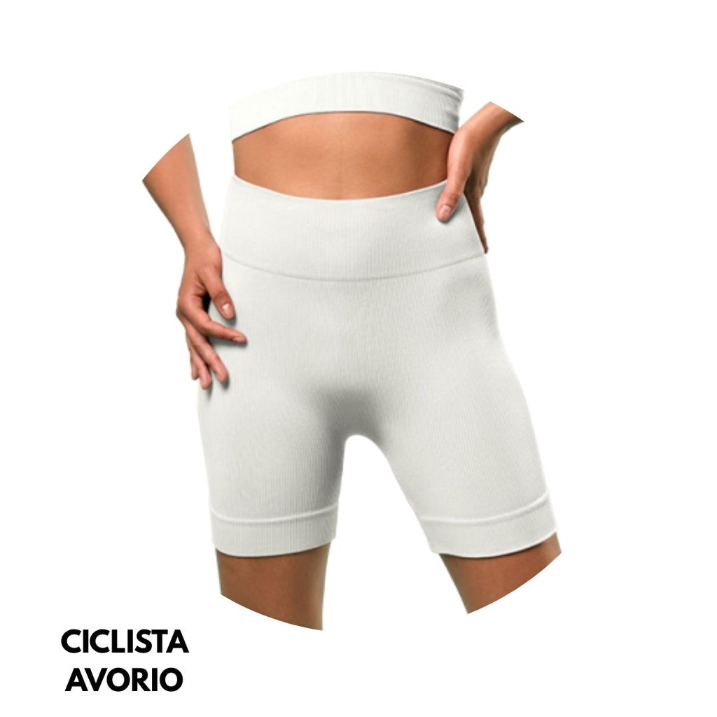 Pantaloncino Ciclista microfibra a costine