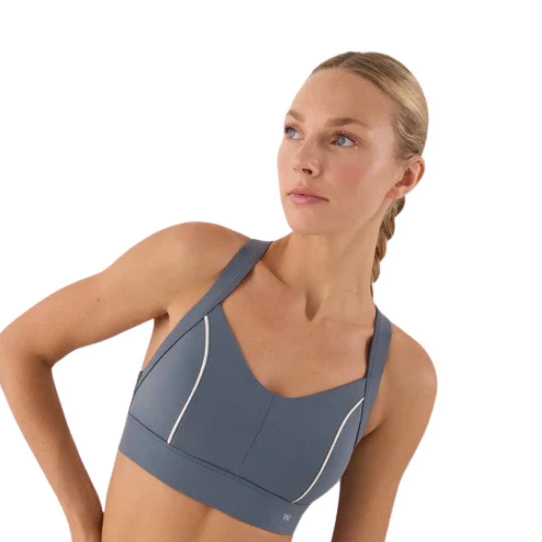 Reggiseno Sportivo YM Piping Contrast – Coppe Fisse Traspiranti