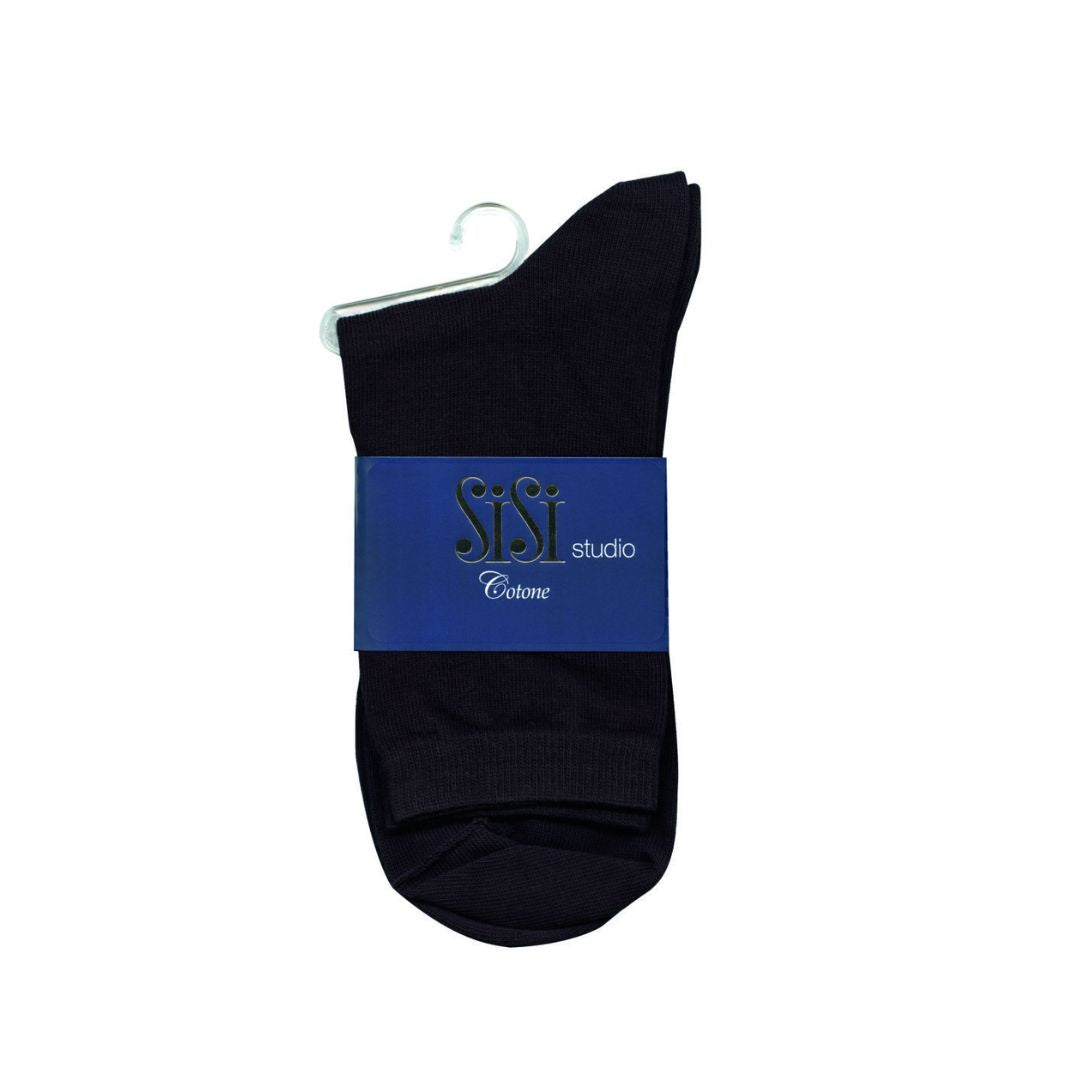 Calzino liscio in cotone pettinato Egitto Makò.