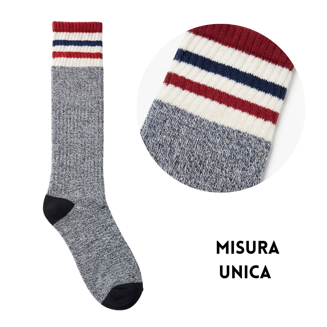 Calza Lunga Sportiva da Uomo "Old School" – Stile College & Comfort