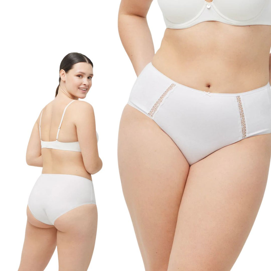 Slip Donna  maxi control  contenitivo basic cotone