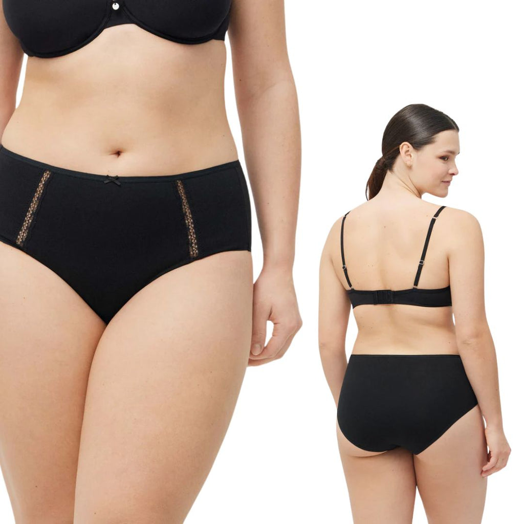 Slip Donna  maxi control  contenitivo basic cotone