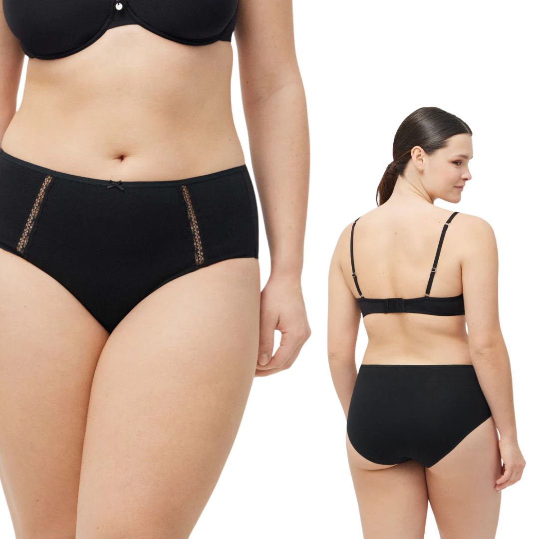 Slip Donna  maxi control  contenitivo basic cotone