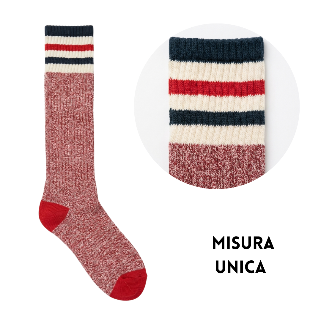 Calza Lunga Sportiva da Uomo "Old School" – Stile College & Comfort