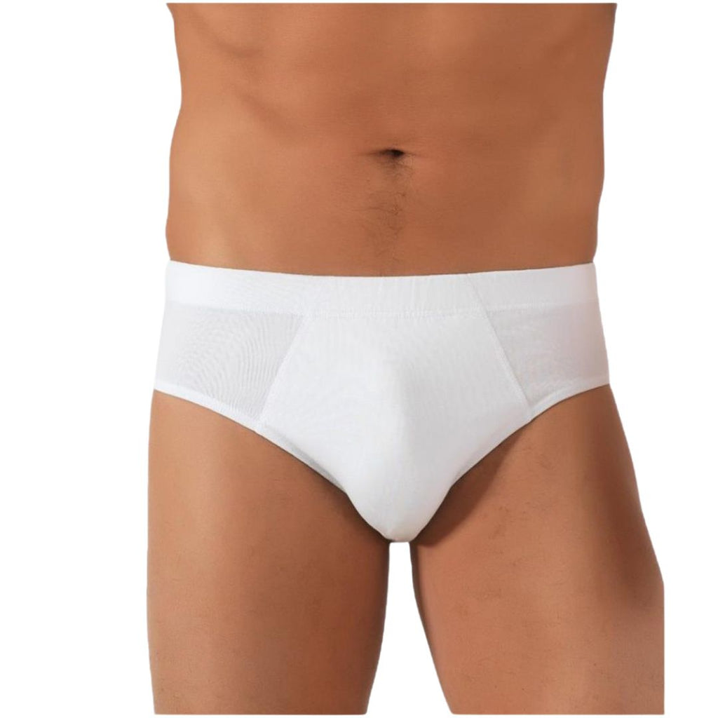 Slip Bianco Uomo Max Fender by Marlene  in cotone