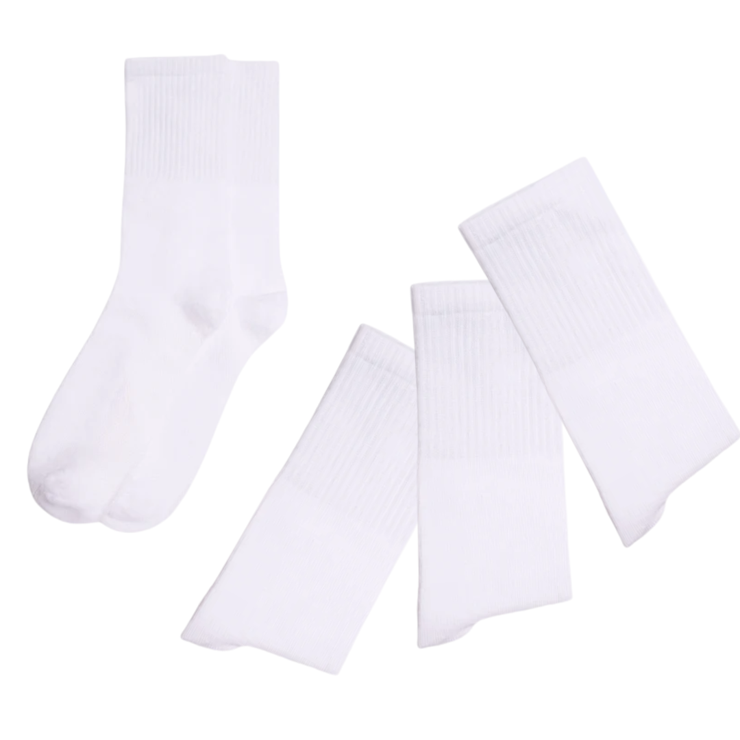 3 pack calze sport corte caviglia tipo spugna