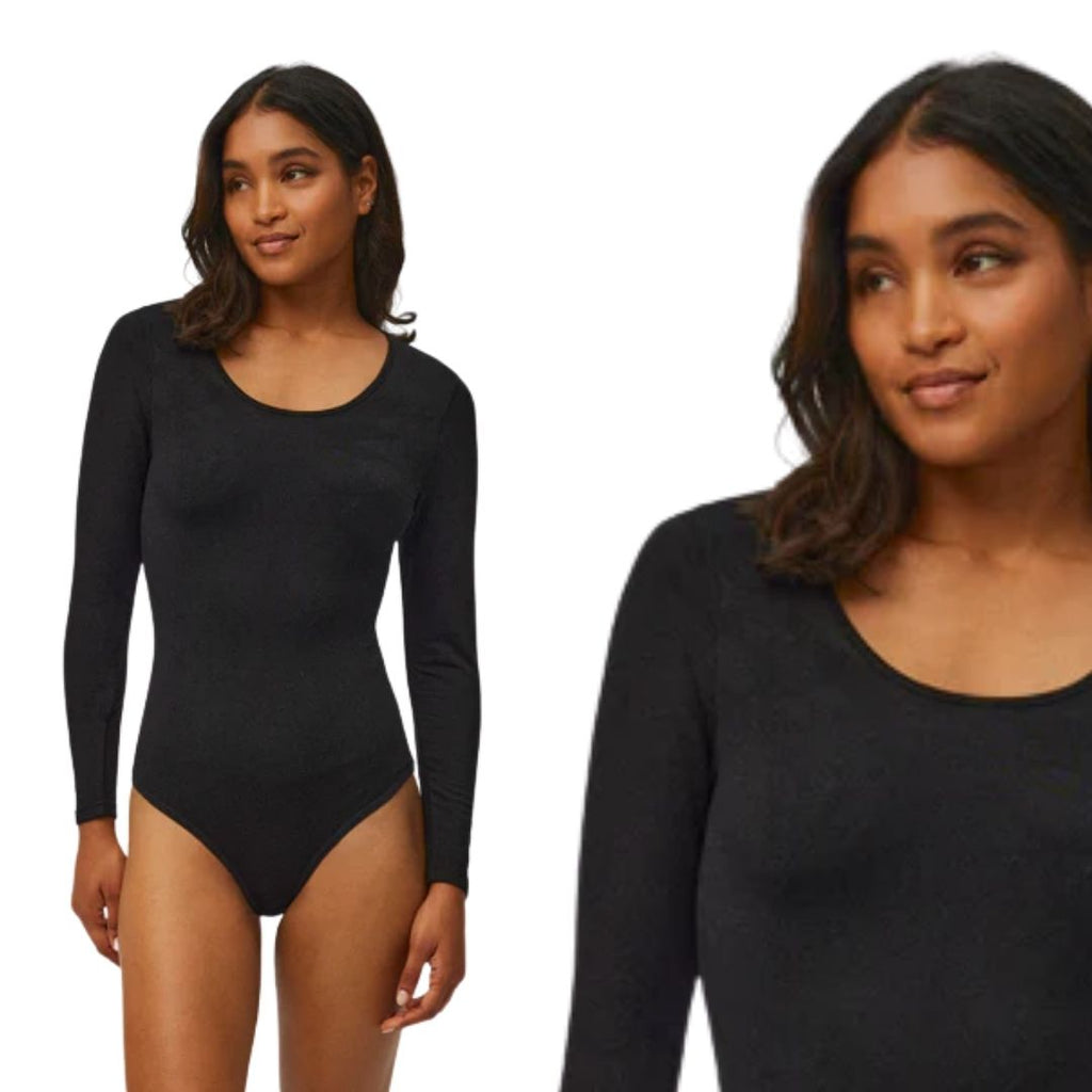Body termico da donna a maniche lunghe