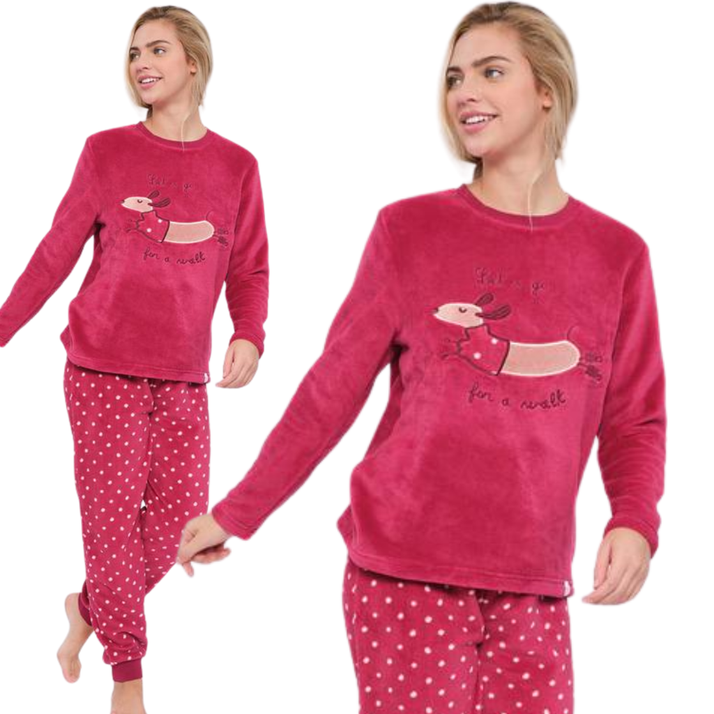 Pigiama muydemi m/l inverno bassotto