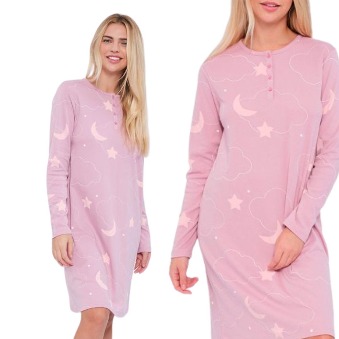 Camicia  da notte muydemi m/l inverno