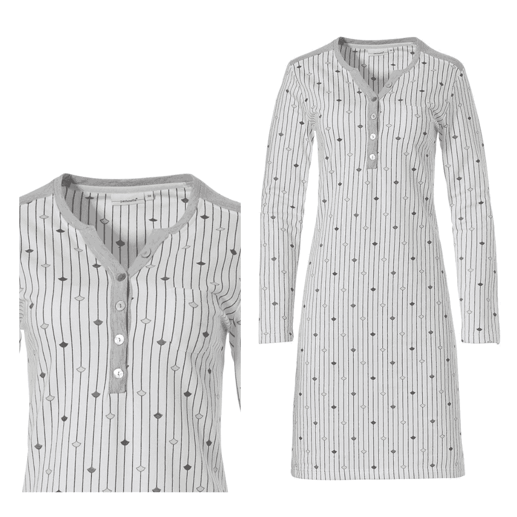 CAMICIA DA NOTTE m/l PASTUNETTE
